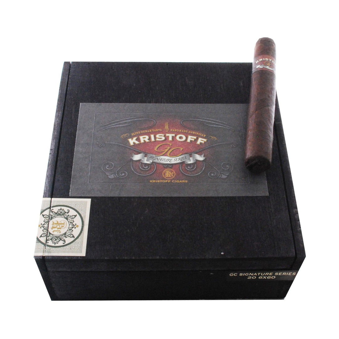 The Kristoff GC Series is for the serious cigar smoker only. This cigar is loaded with rich notes of espresso, dried apricot, chocolate and a sweet-spicy finish. A definite must have.