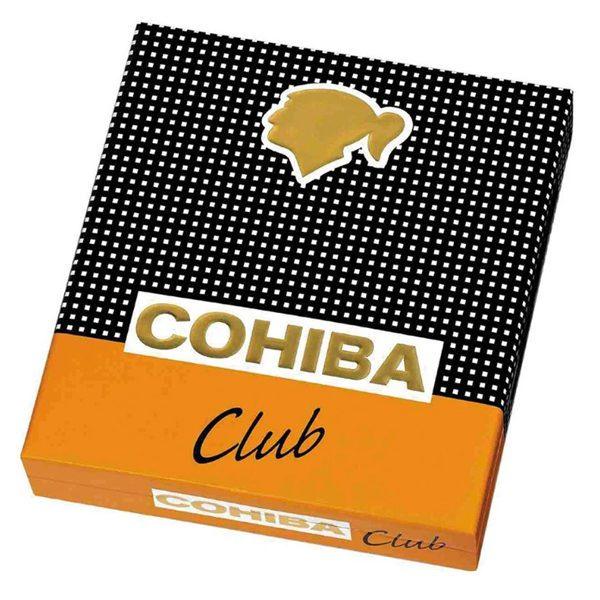 The Cohiba Club is a smooth yet tasteful light-to-medium cigarrito, 3'8” (96mm) long, of 22 ring gauge. A machine-made with short filler Cohiba. The same famous Cohiba taste in a different forma