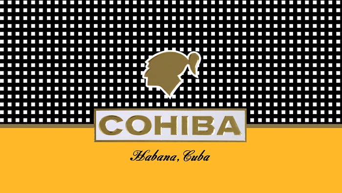 Cohibi mini cigar label