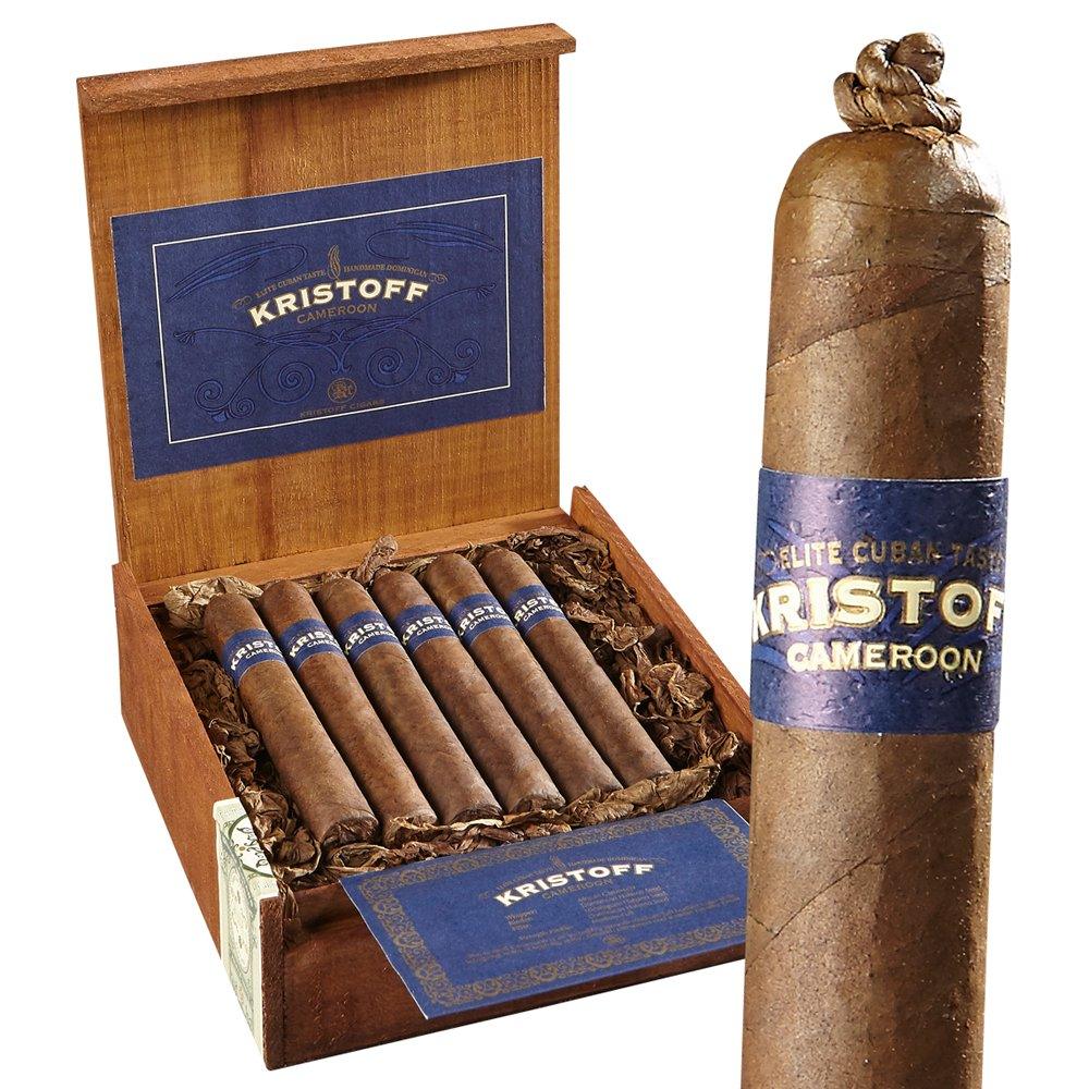 The Kristoff Cameroon is an incredibly smooth medium-full bodied cigar with intriguing notes of nutmeg, spice, almond, cinnamon and sweet cedar finish.