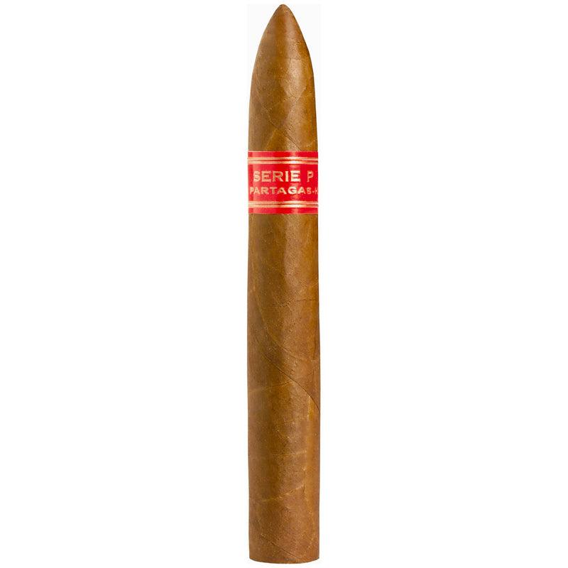 The Partagas Serie P No. 2 is the highly sought after Piramides vitola, measuring 156 mm in length with a 52 ring gauge. These cigars belong to the historical Partagas alphabet series which dates back to 1930, the Serie P No. 2 was added to the portfolio in 2005 and quickly became a favourite amongst aficionados.