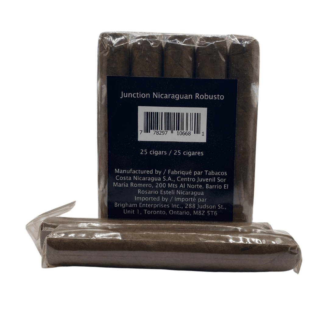 Junction Nicaragua Robusto - 25 Cigar Pack - Smoke Master Cigars