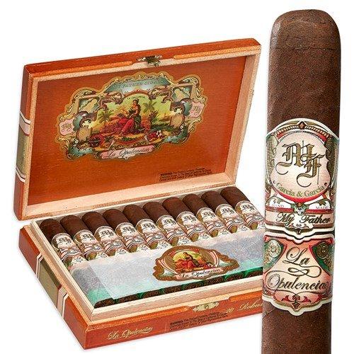 The My Father La Opulencia blend is a marriage of two opulent tobaccos with splendid provenance—Mexican and Nicaraguan. The wrapper is a dark Mexican San Andrés that the company calls Rosado Oscuro. There are two Nicaraguan binders underneath, one Corojo and one Criollo, both of which bolster the body of the cigar.