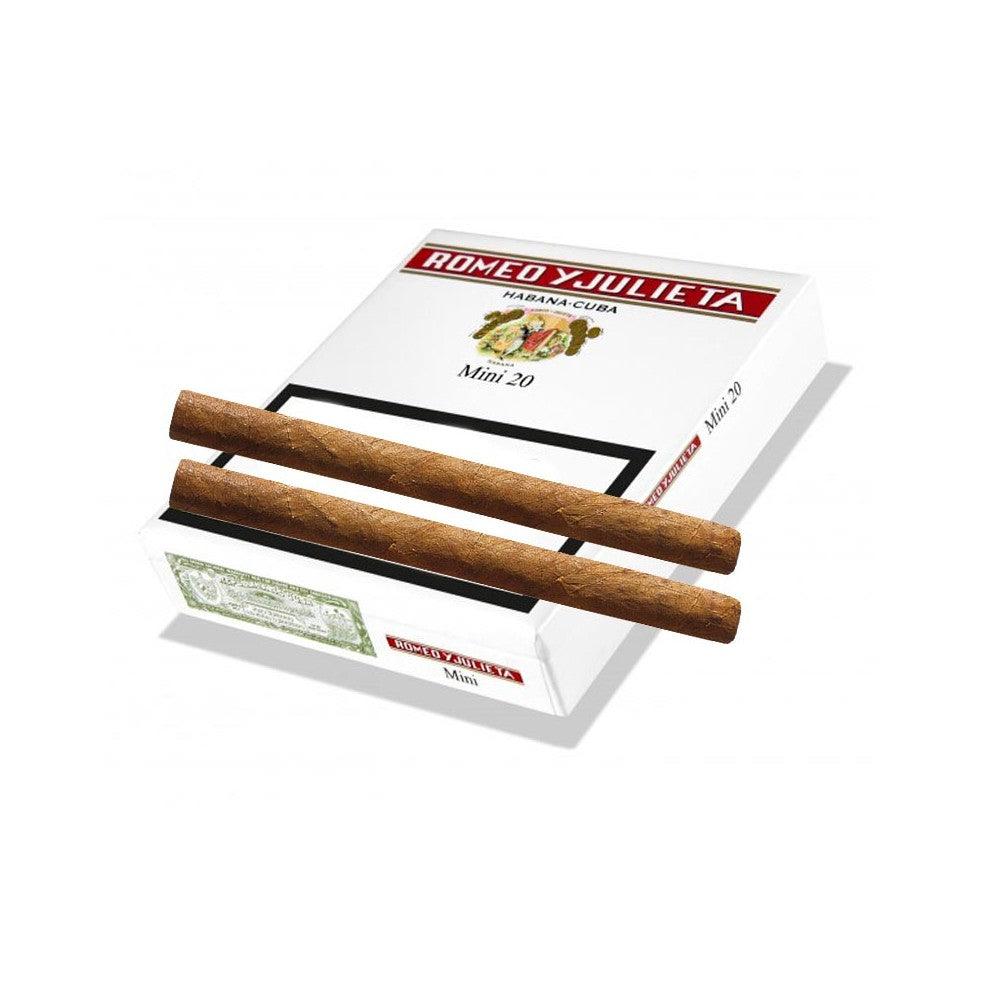 Romeo y Julieta Miniatures might be small, but these tasty cigarillos allow you to enjoy a full Romeo y Julieta experience, in a fraction of the time. Containing the same premium tobaccos as their larger counterparts, Miniatures deliver smooth, big-time flavors.